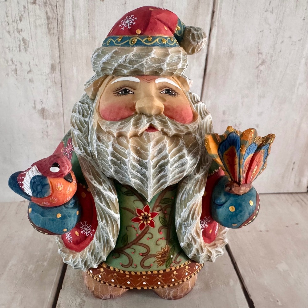 G. DeBrekht 2008 Flitter Flutter Old World Santas Limited Edition Series 518014